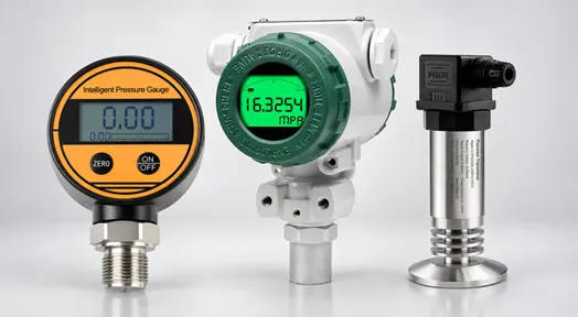 Difference Between Pressure Gauge and Pressure Transmitter: Working Principle, Applications and Selection